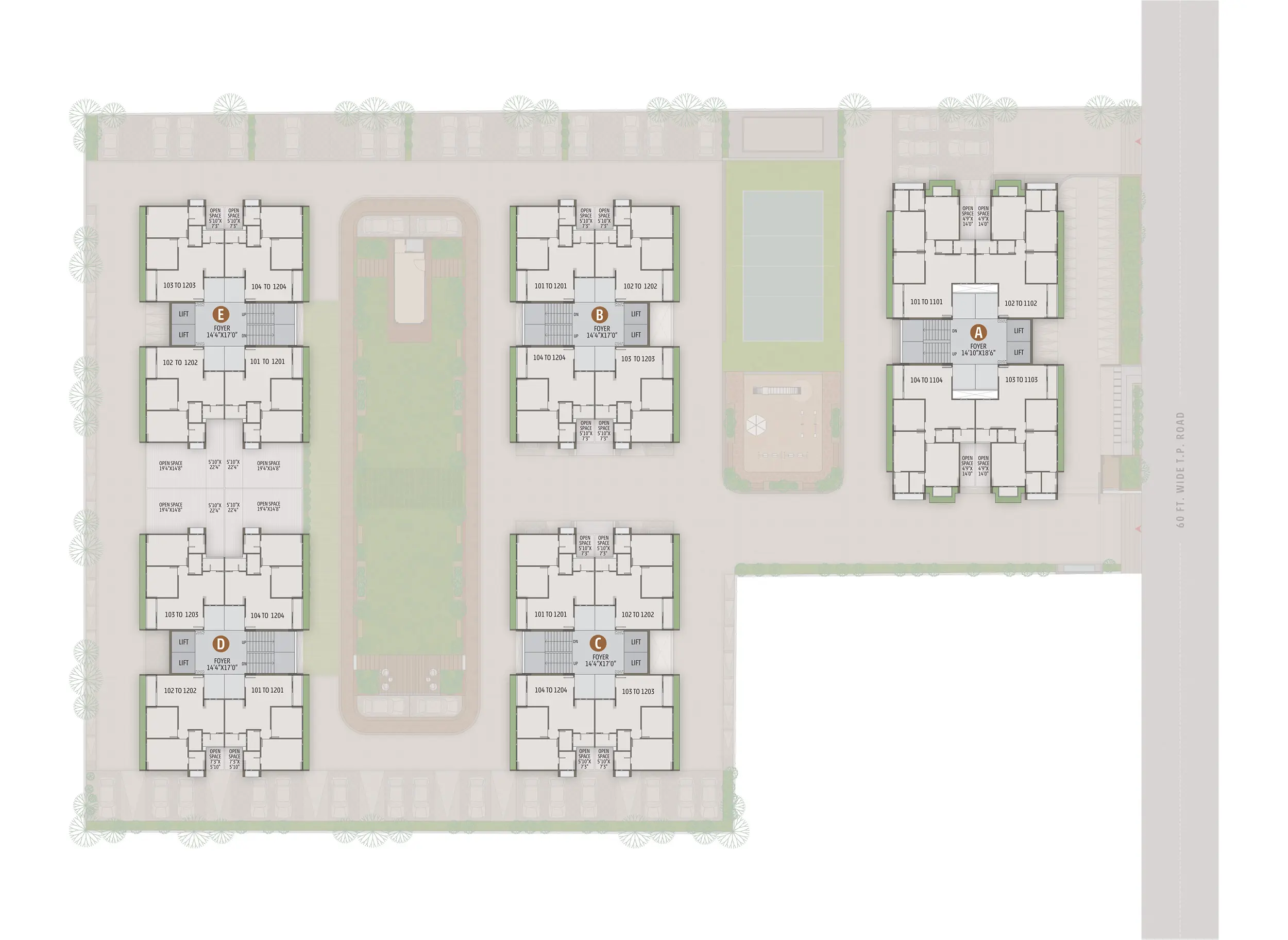 Sheladia Divine 2nd to 11th Floor